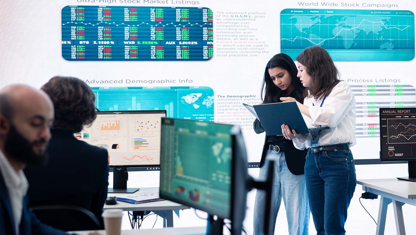 Federated search unified through enterprise search solutions.