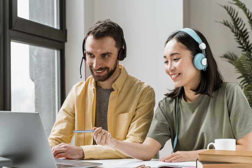 Multi-language learning platforms built with education software development